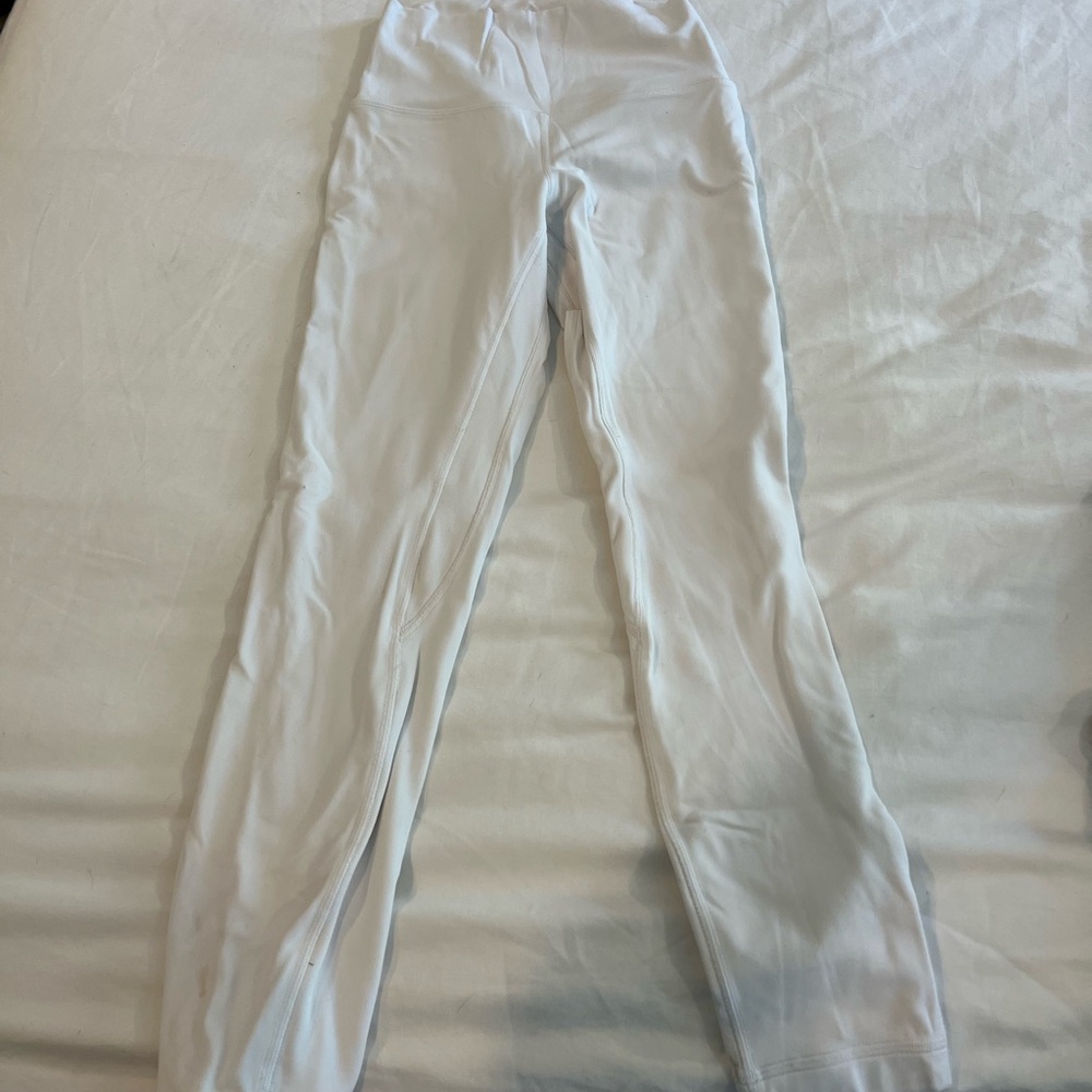 White Lululemon Leggings
